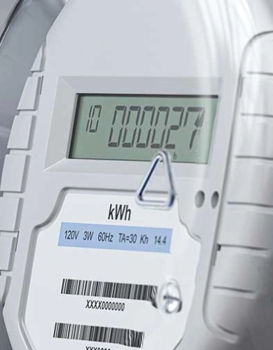 Half hourly business energy meter