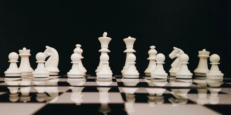 Just like in a chess game, you must monitor your strategy until the end.