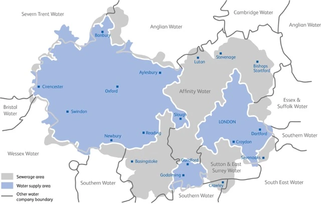 Thames Water Supply Area