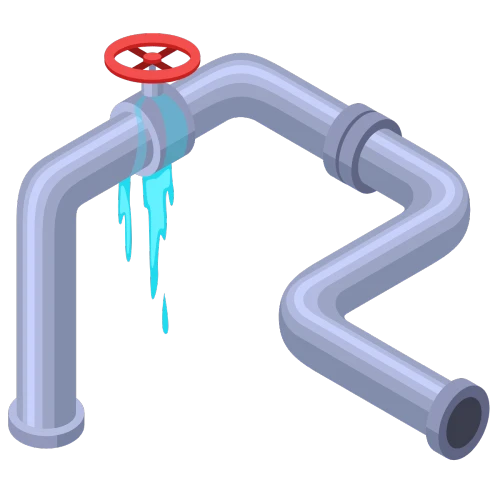 water leak